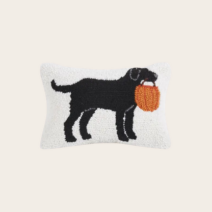 Trick or Treat Labrador Hook Pillow
