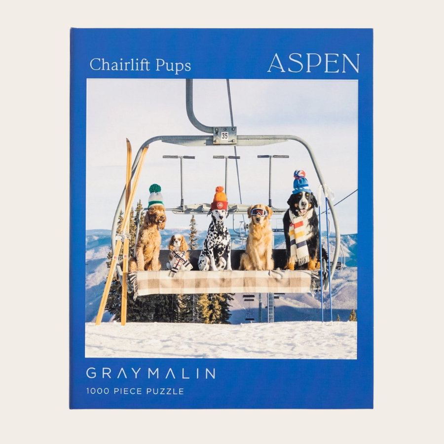 Gray Malin Aspen 1000 Piece Book Box Puzzle
