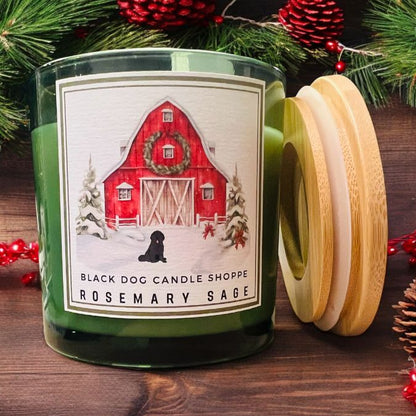 Rosemary Sage Double Wick Candle