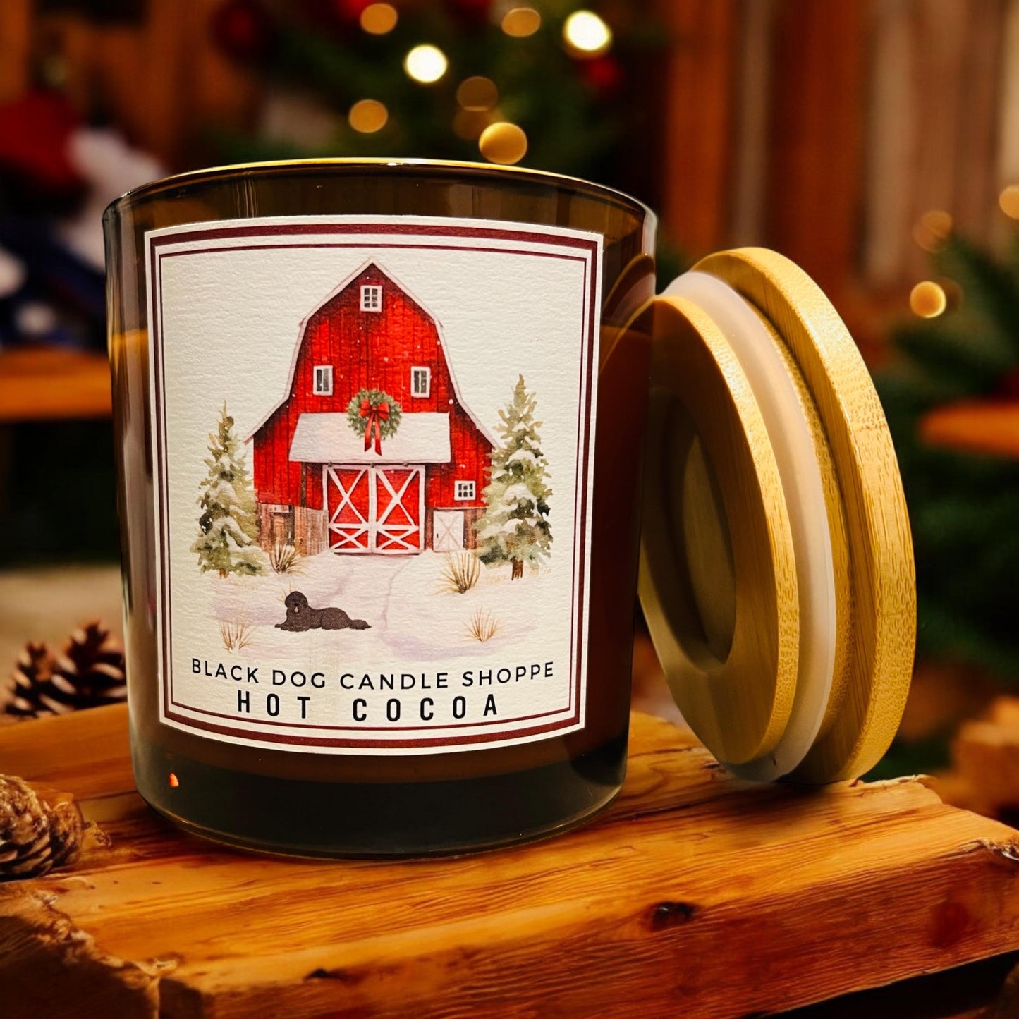 Hot Cocoa Double Wick Large Candle