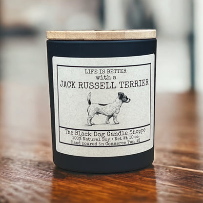 Jack Russell Dog Breed Candle