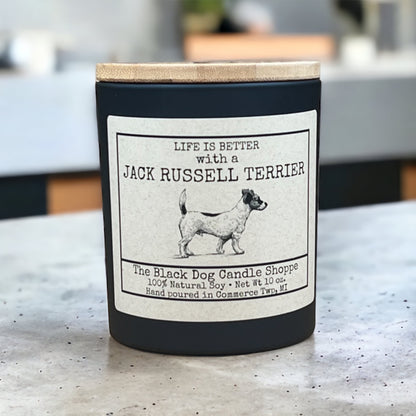 Jack Russell Dog Breed Candle