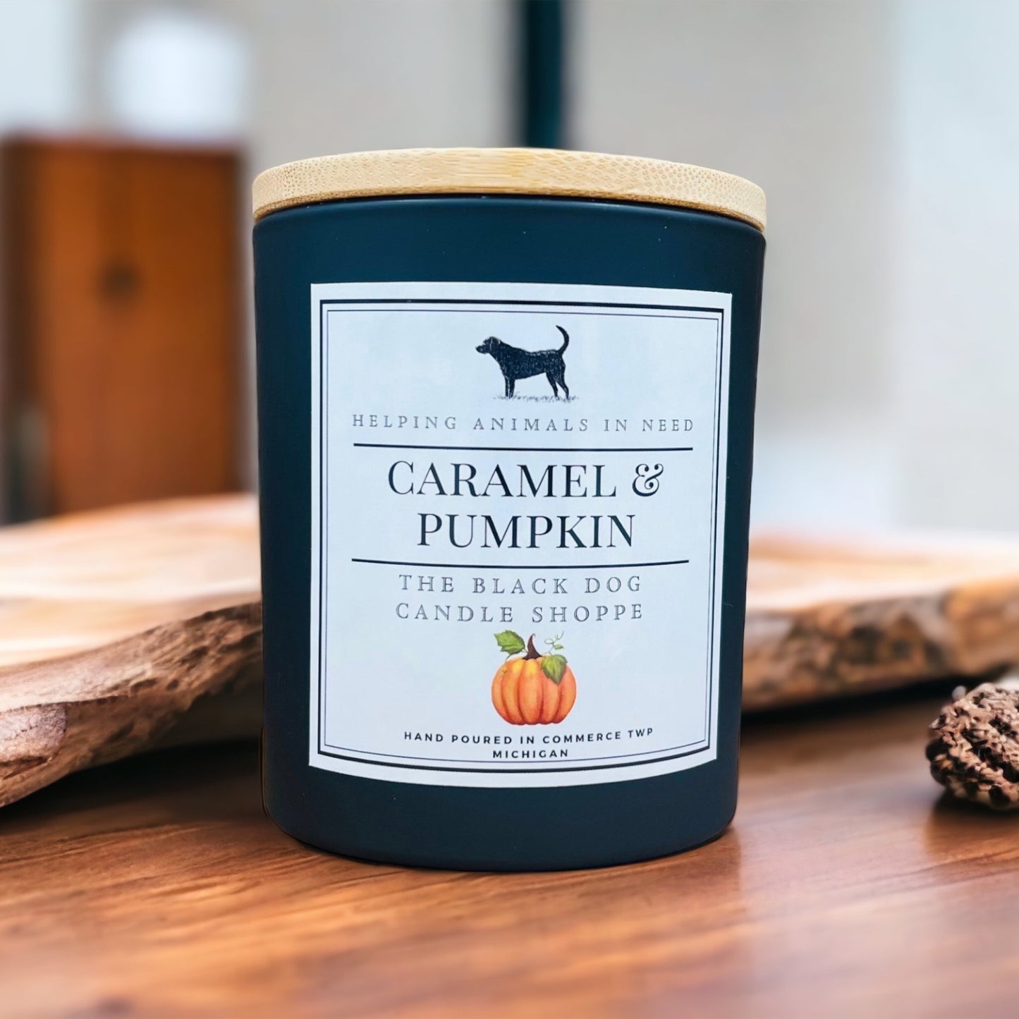 Caramel & Pumpkin Classic Candle