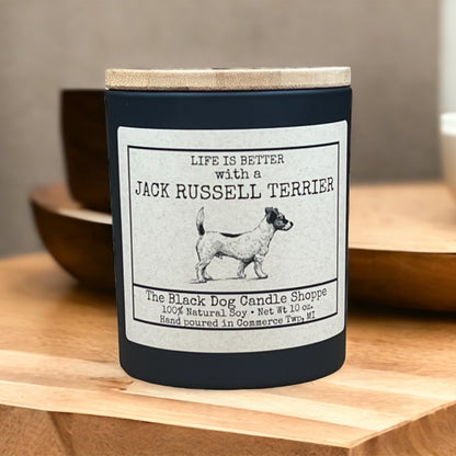 Jack Russell Dog Breed Candle