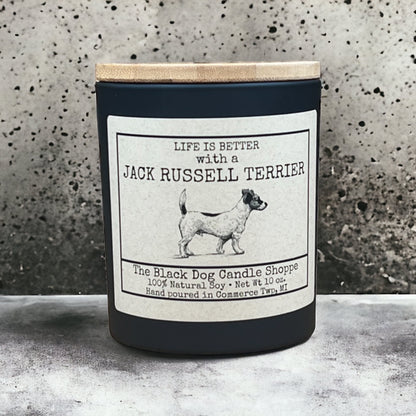 Jack Russell Dog Breed Candle