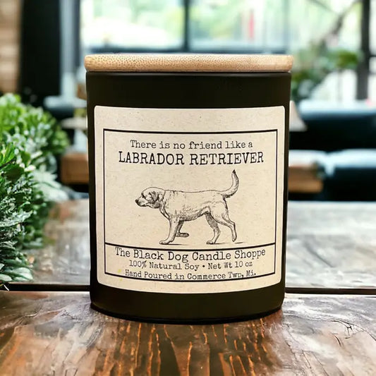 Labrador Dog Breed Candle