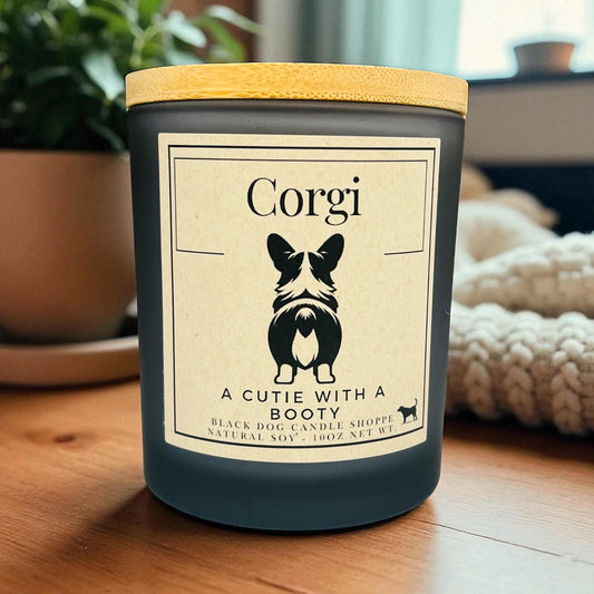 Corgi Dog Breed Candle