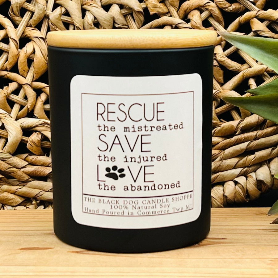 Rescue, Save & Love Candle