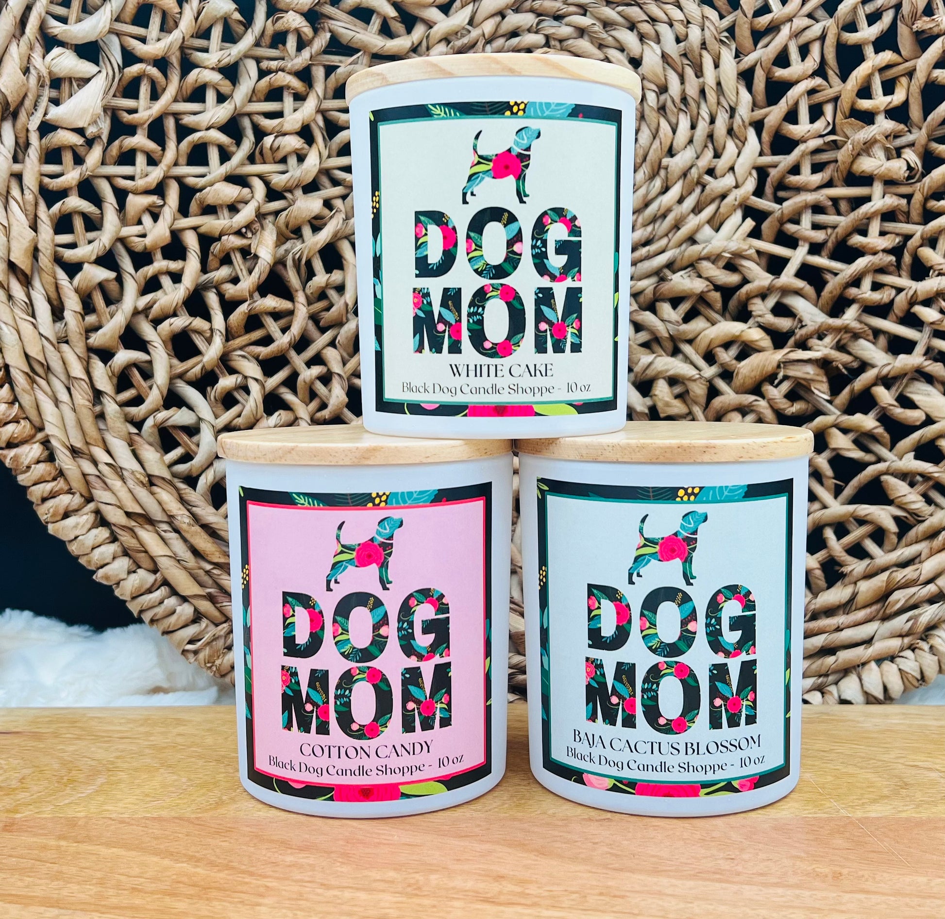 dog mom candles